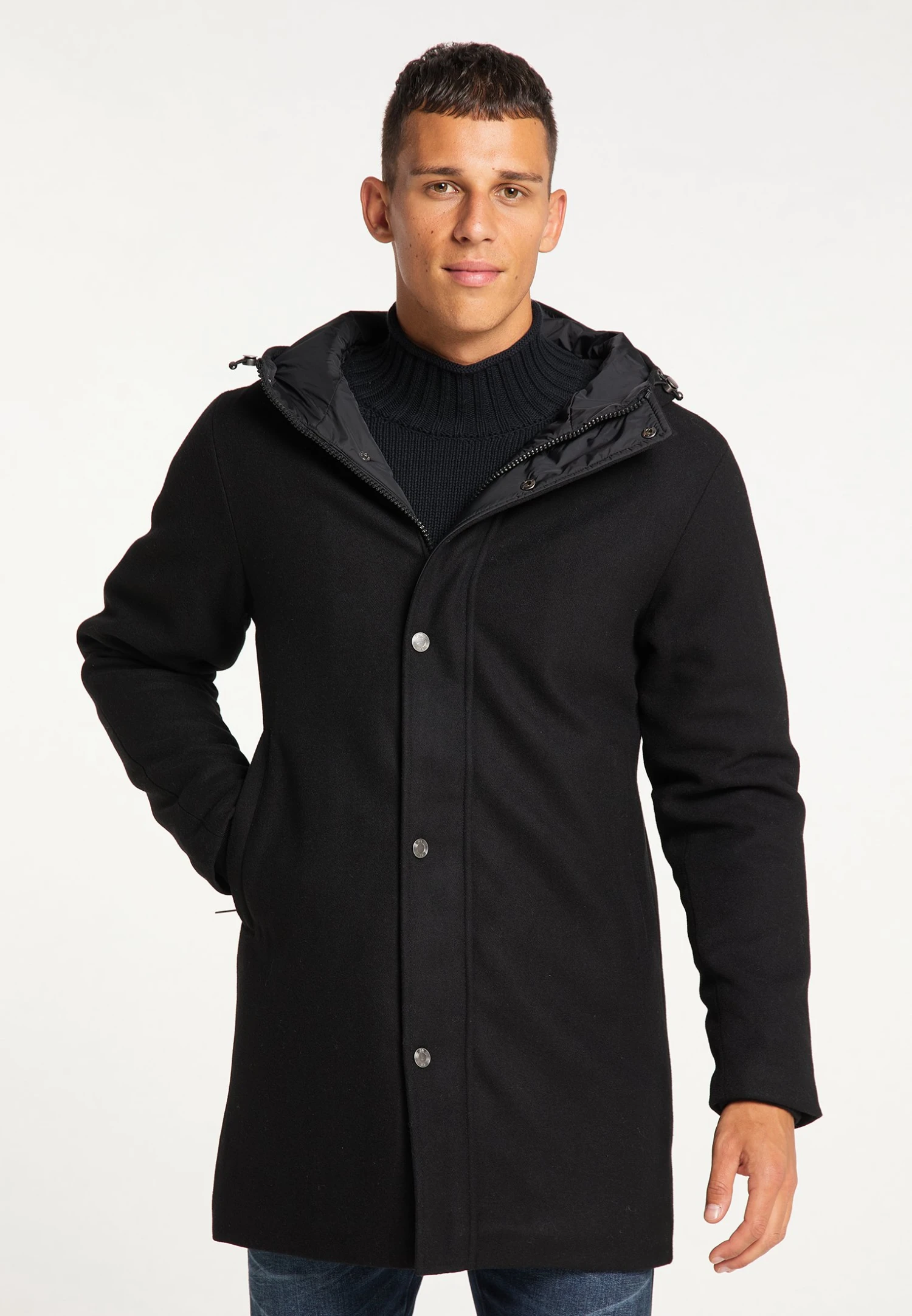 MoMO SPEEDLIGHT - Parkas - Schwarz