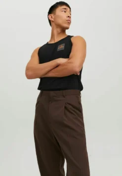 Jack & JonesLOGO - Linne - Black