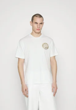 Just CavalliMAGLIETTE - T-shirt Med Print - White/gold
