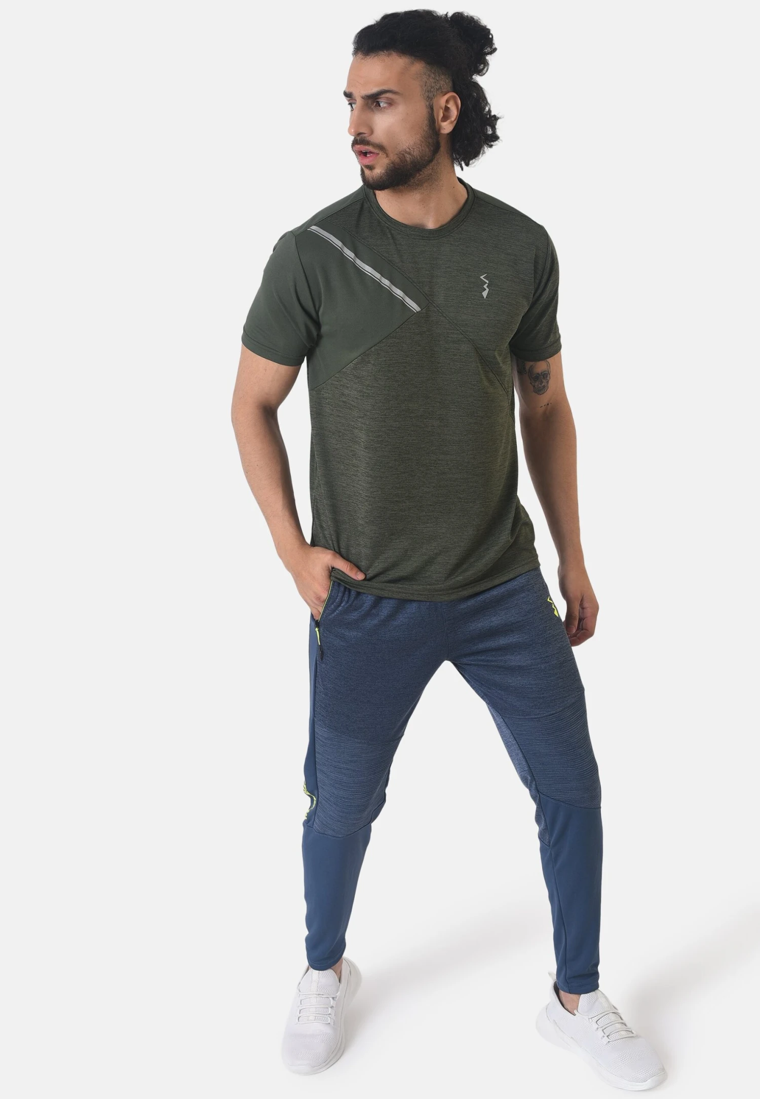 Campus SutraT-shirt Med Print - Green - Bild 2