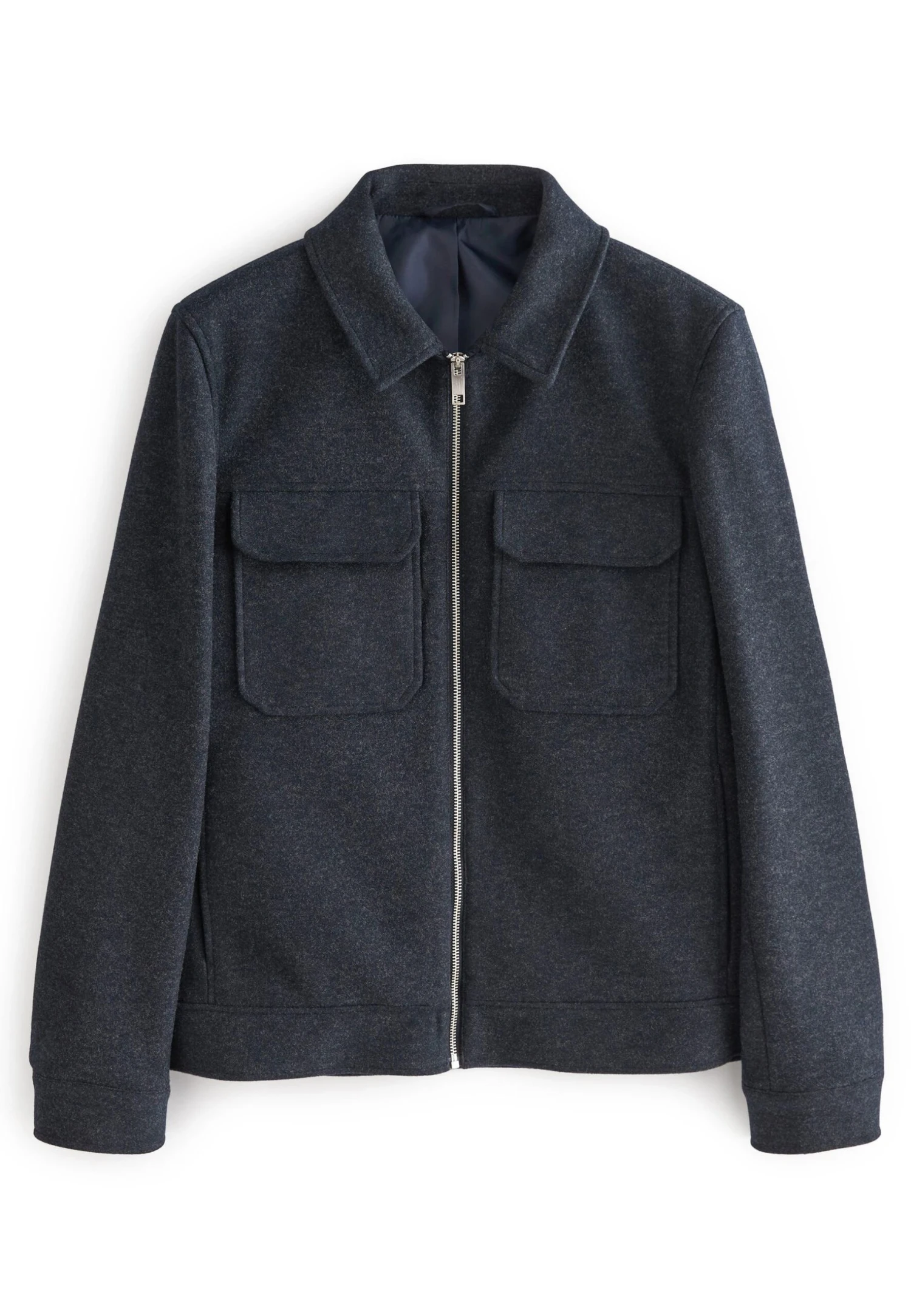 NextZIP THROUGH TWO POCKET STANDARD - Tunn Jacka - Blue - Bild 6