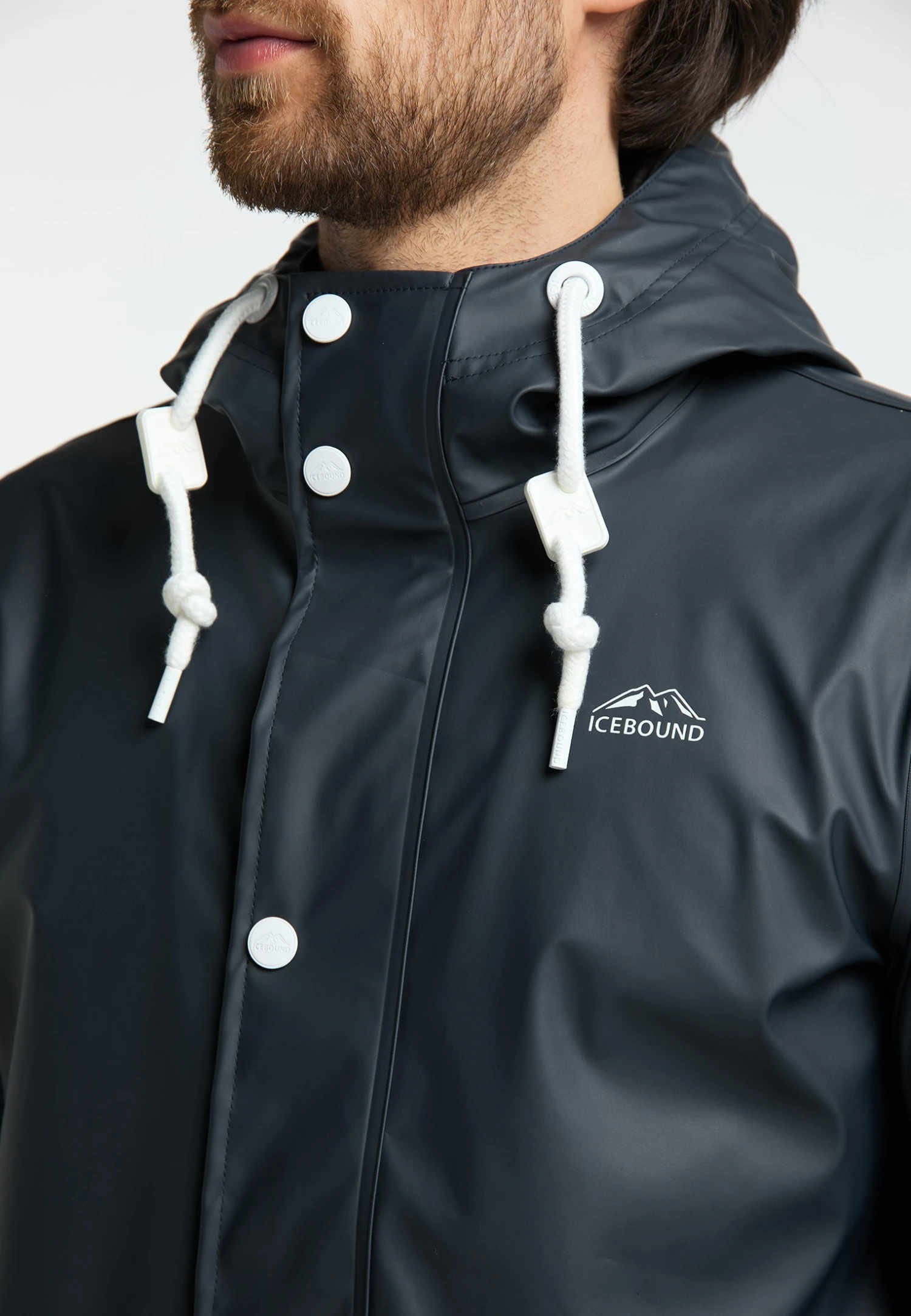 ICEBOUNDICEBOUND URBAN RAIN - Parkas - Dark Blue - Bild 4