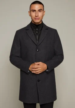 MatiniqueTRACE - Vinterkappa /-rock - Medium Grey Melange