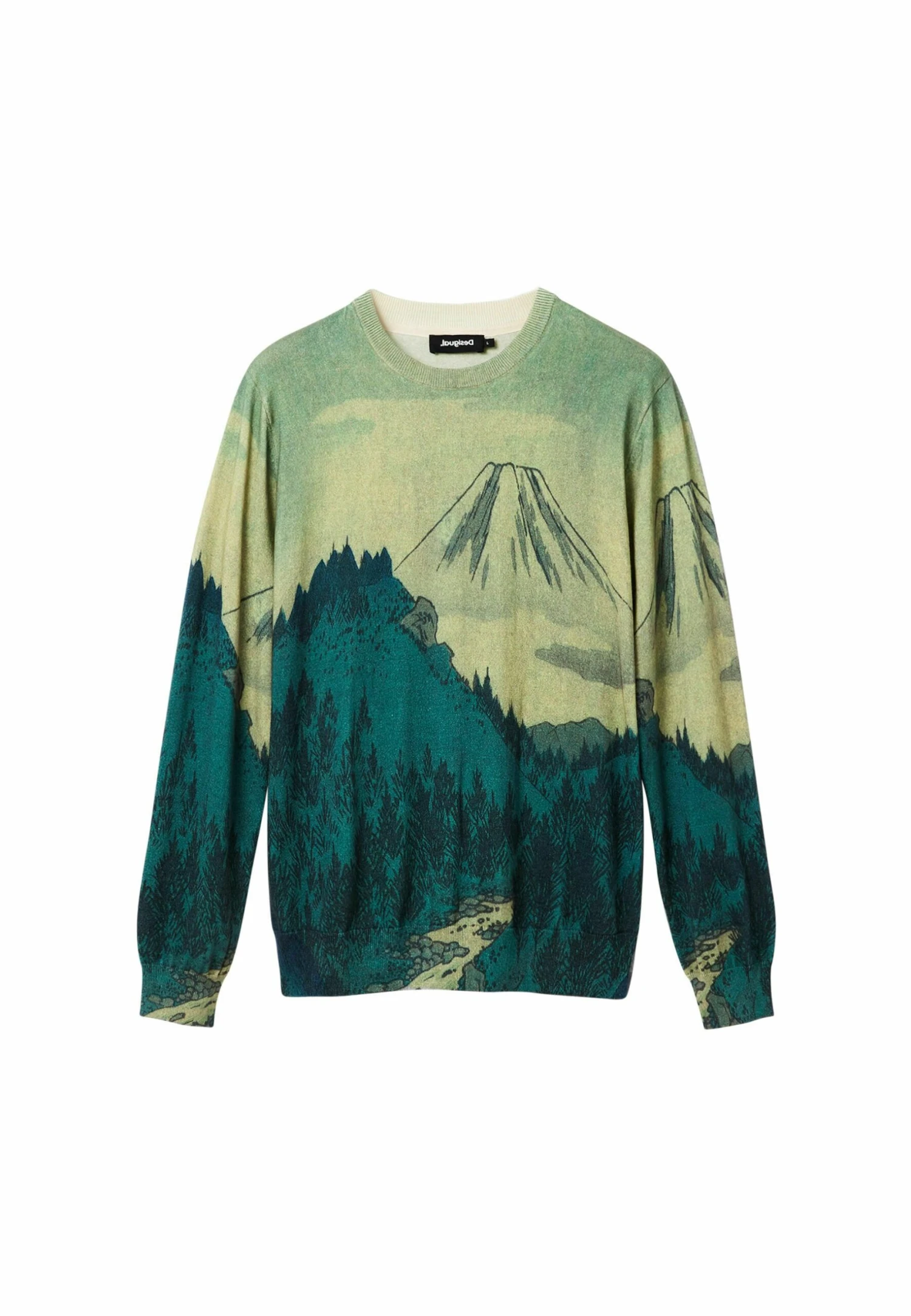 DesigualStickad Tröja - Green - Bild 5