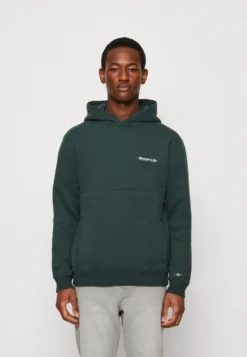 Abercrombie & FitchTREND LOGO UNISEX - Sweatshirt - Green