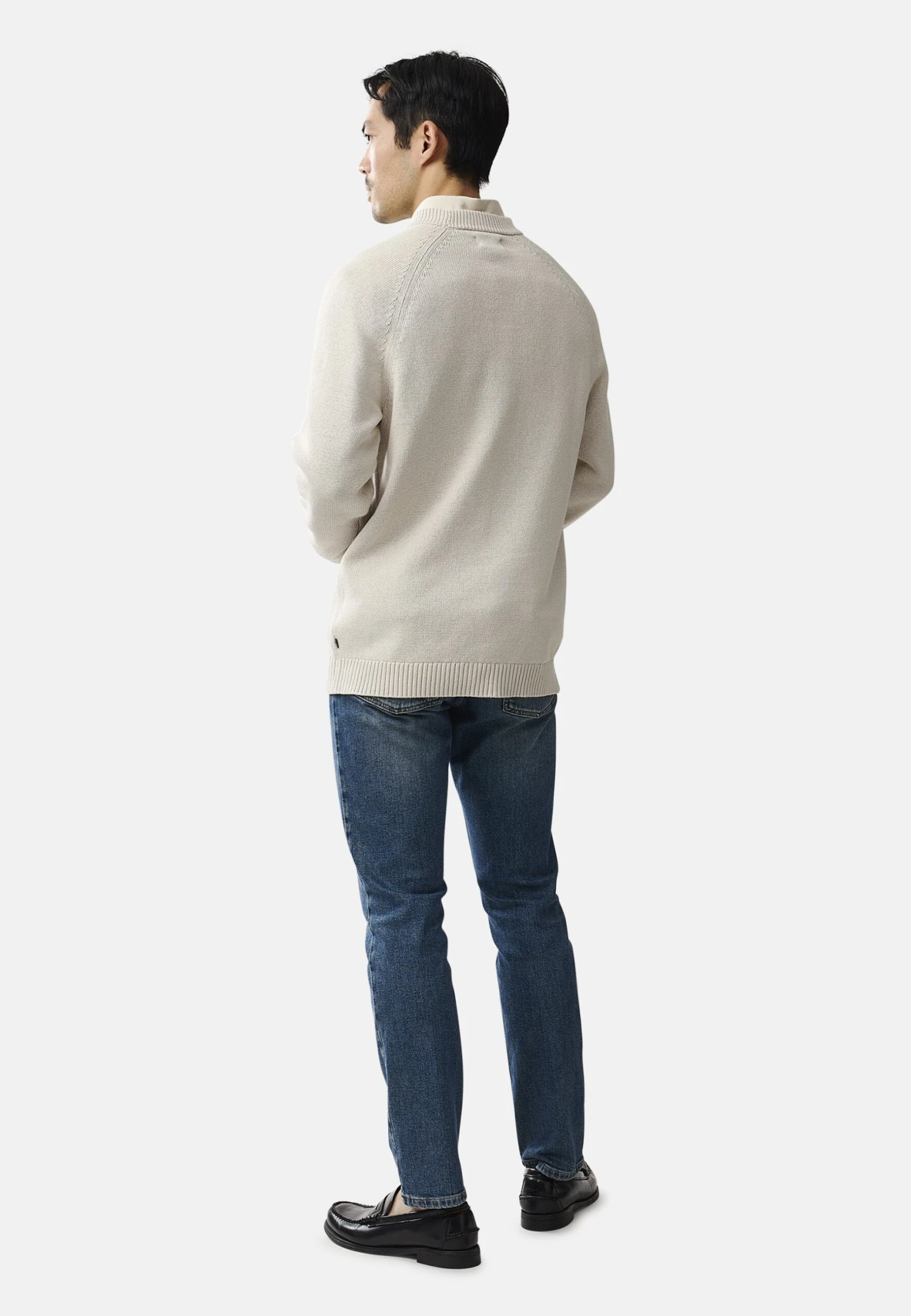 LexingtonERIC - Stickad Tröja - Light Beige - Bild 3