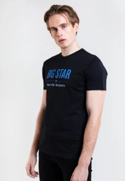 Big StarBRUNO - T-shirt Med Print - Black