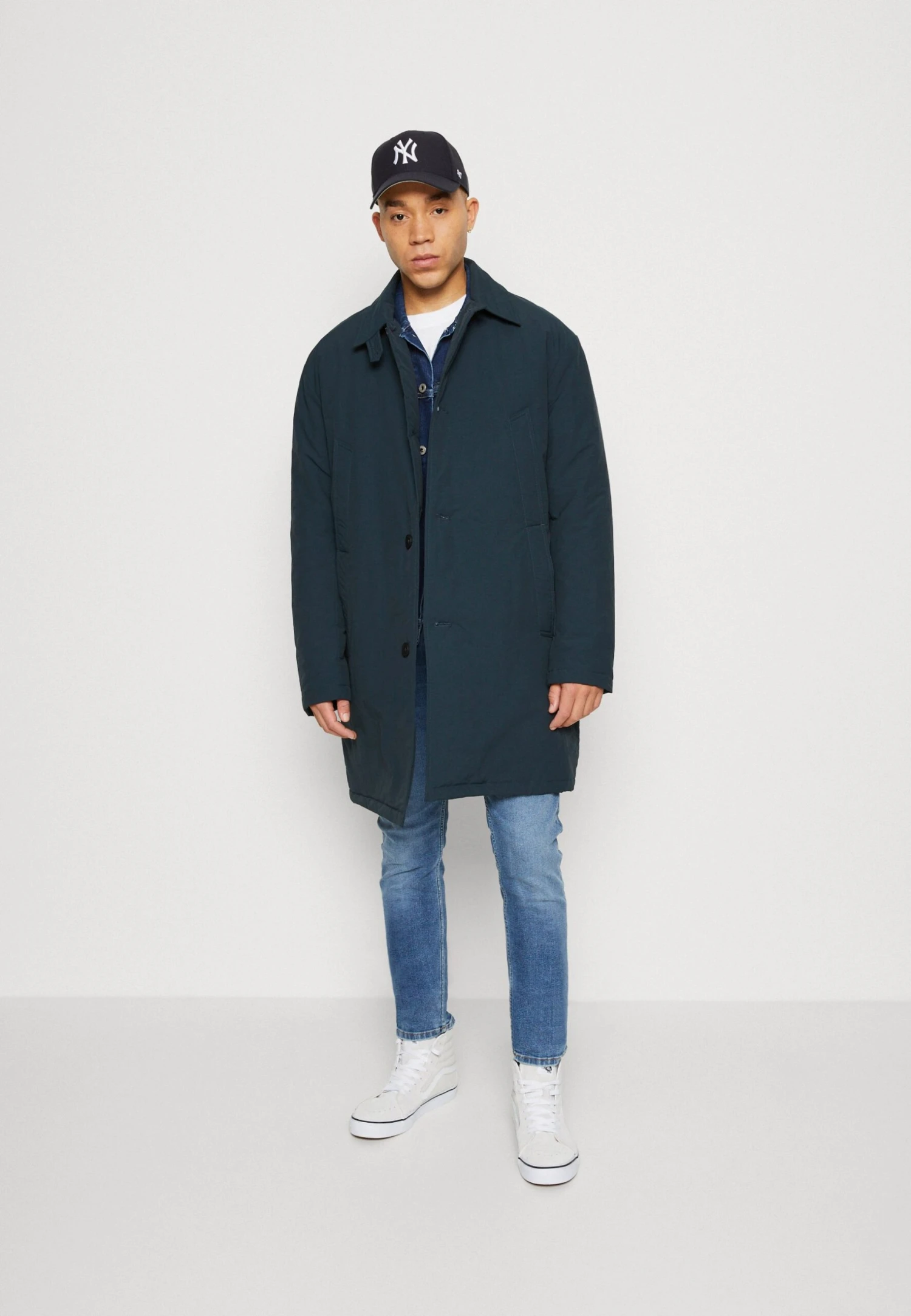 EspritLONGMAC - Trenchcoat - Petrol Blue - Bild 2