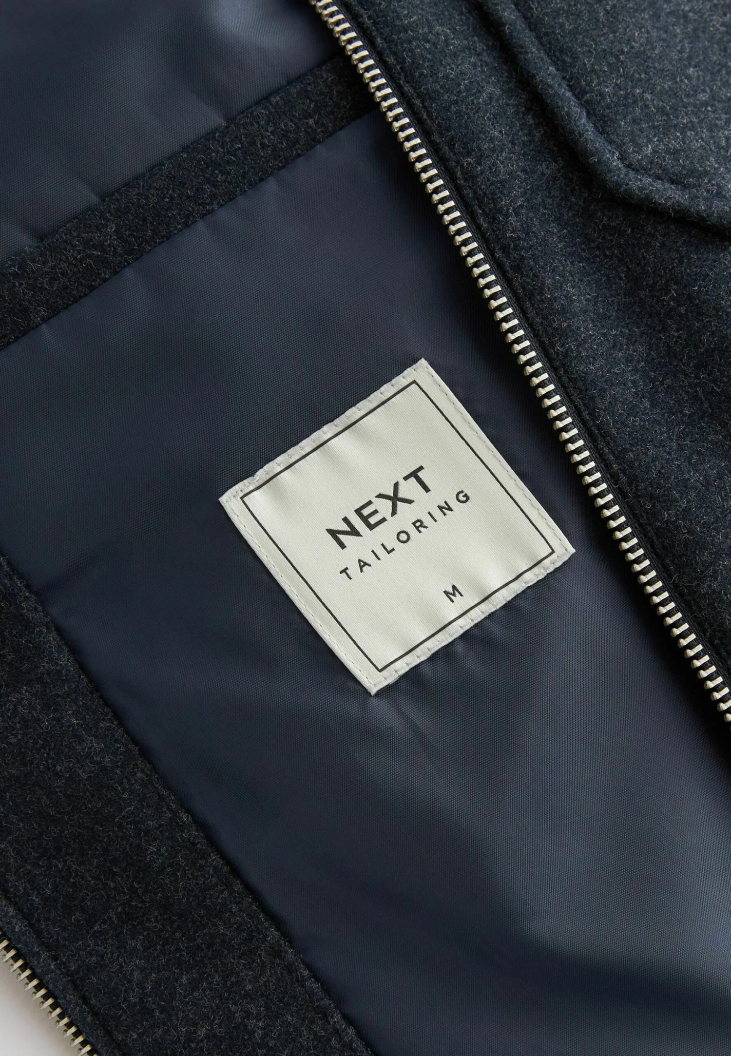 NextZIP THROUGH TWO POCKET STANDARD - Tunn Jacka - Blue - Bild 8