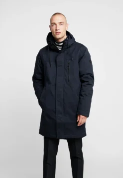 REVOLUTIONHOODED - Parkas - Navy