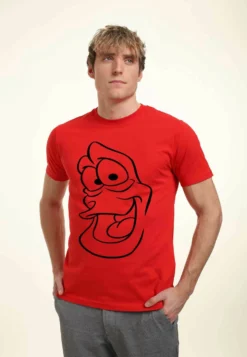 Henry TigerTHE LITTLE MERMAID SEBASTIAN BIG FACE UNISEX - T-shirt Med Print - Red