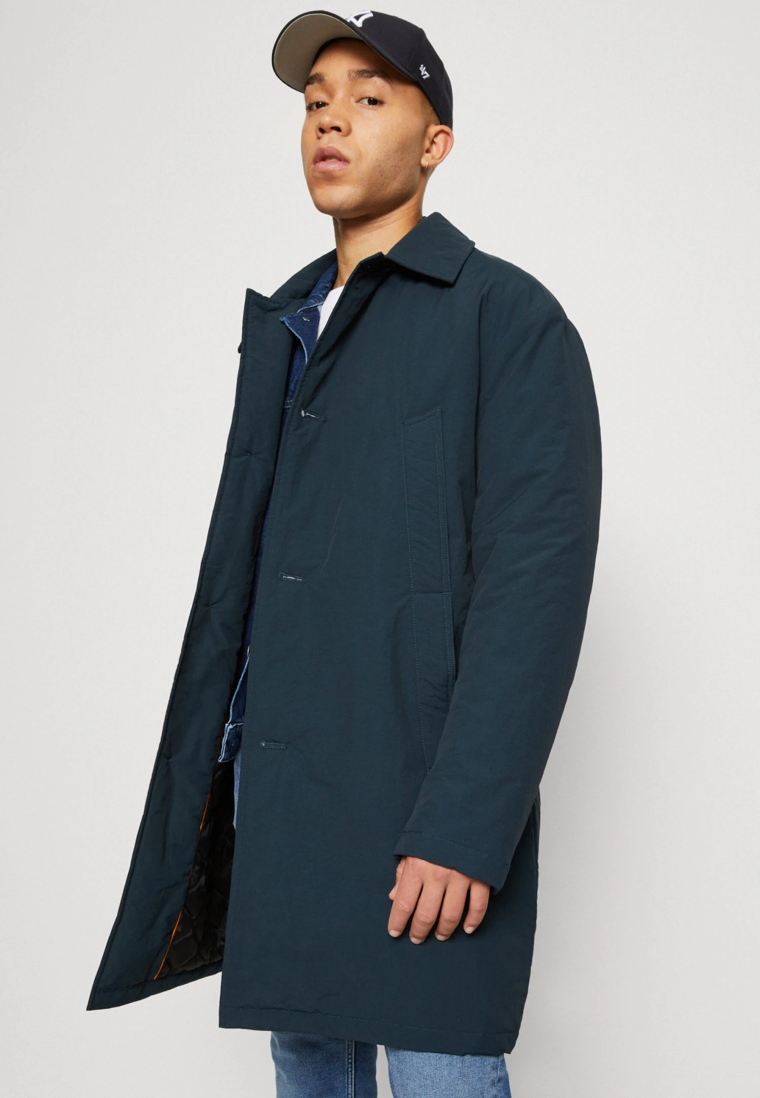 EspritLONGMAC - Trenchcoat - Petrol Blue - Bild 4