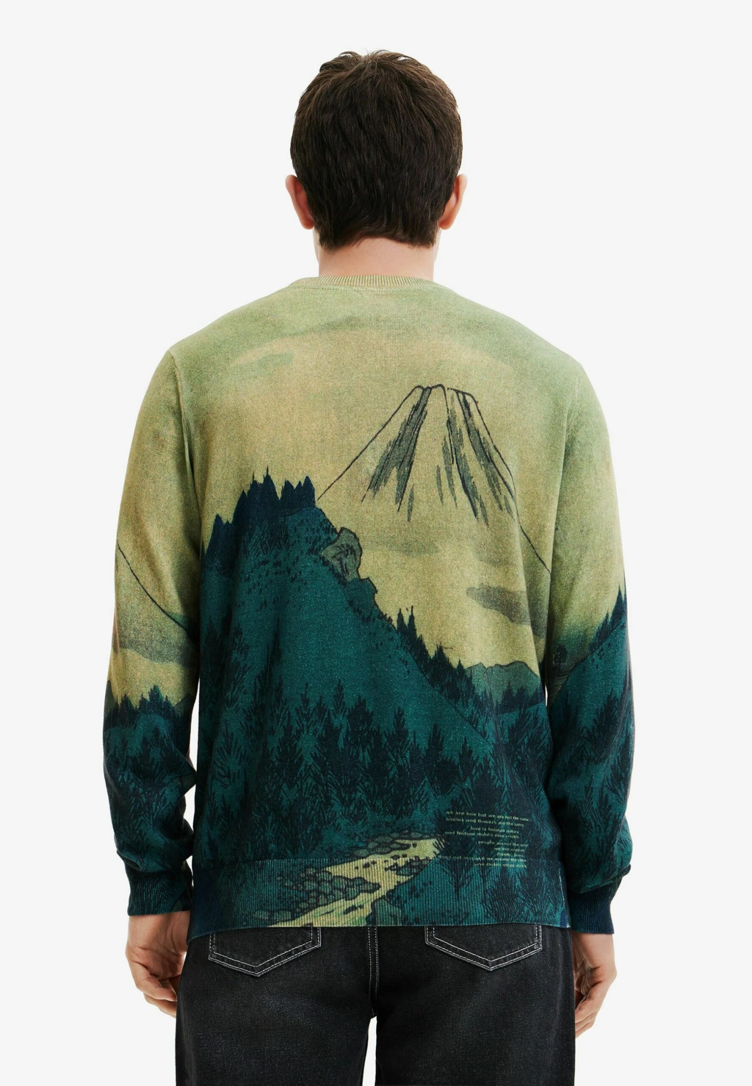 DesigualStickad Tröja - Green - Bild 3