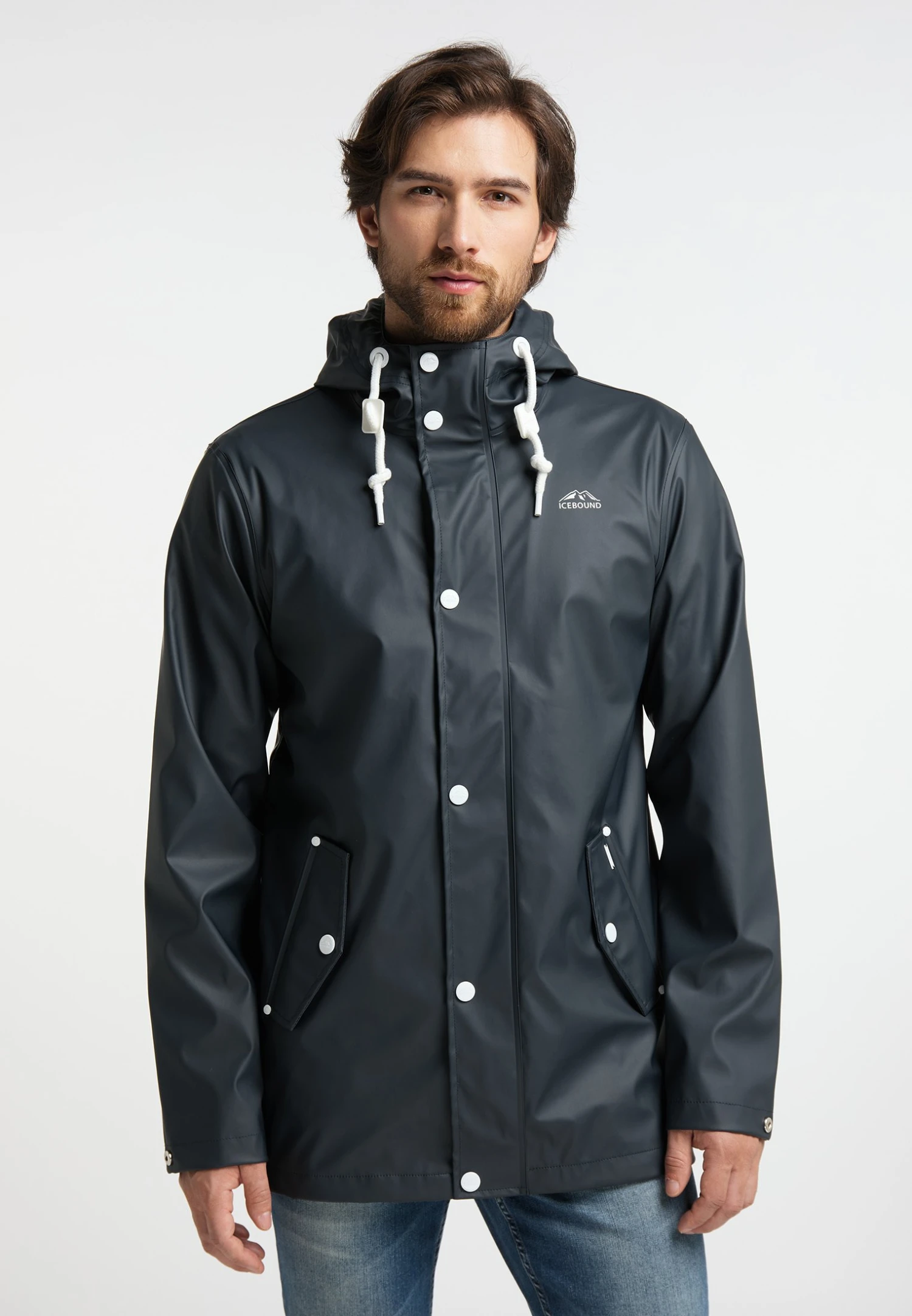 ICEBOUNDICEBOUND URBAN RAIN - Parkas - Dark Blue