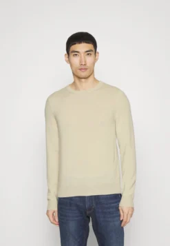 FTC CashmereStickad Tröja - Beige