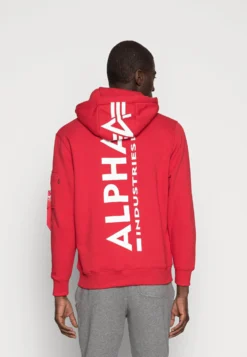 Alpha IndustriesBACK HOODY - Luvtröja - Speed Red