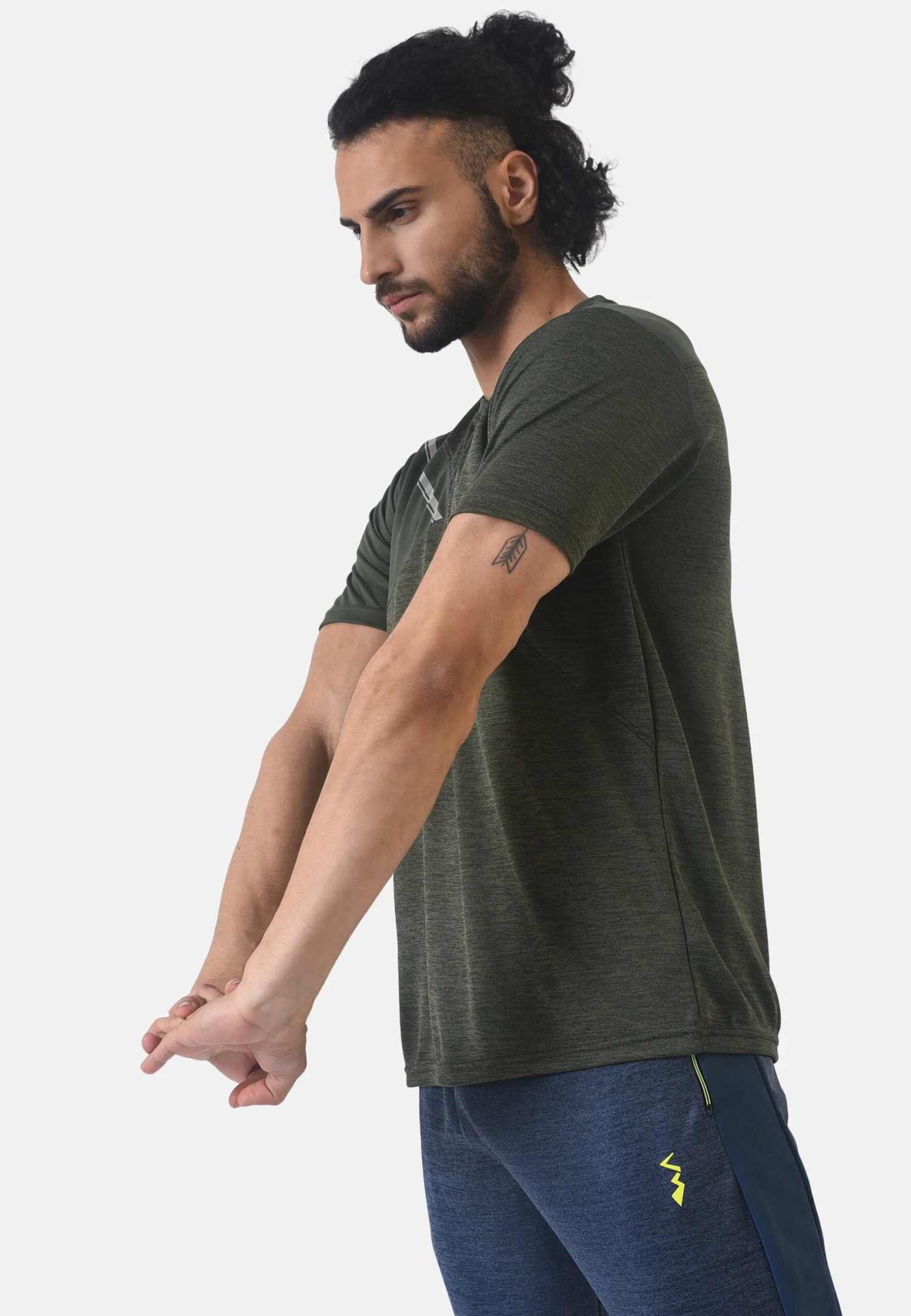 Campus SutraT-shirt Med Print - Green - Bild 5