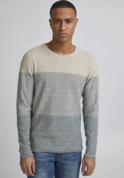 BlendBHHANS - Stickad Tröja - Olive Night