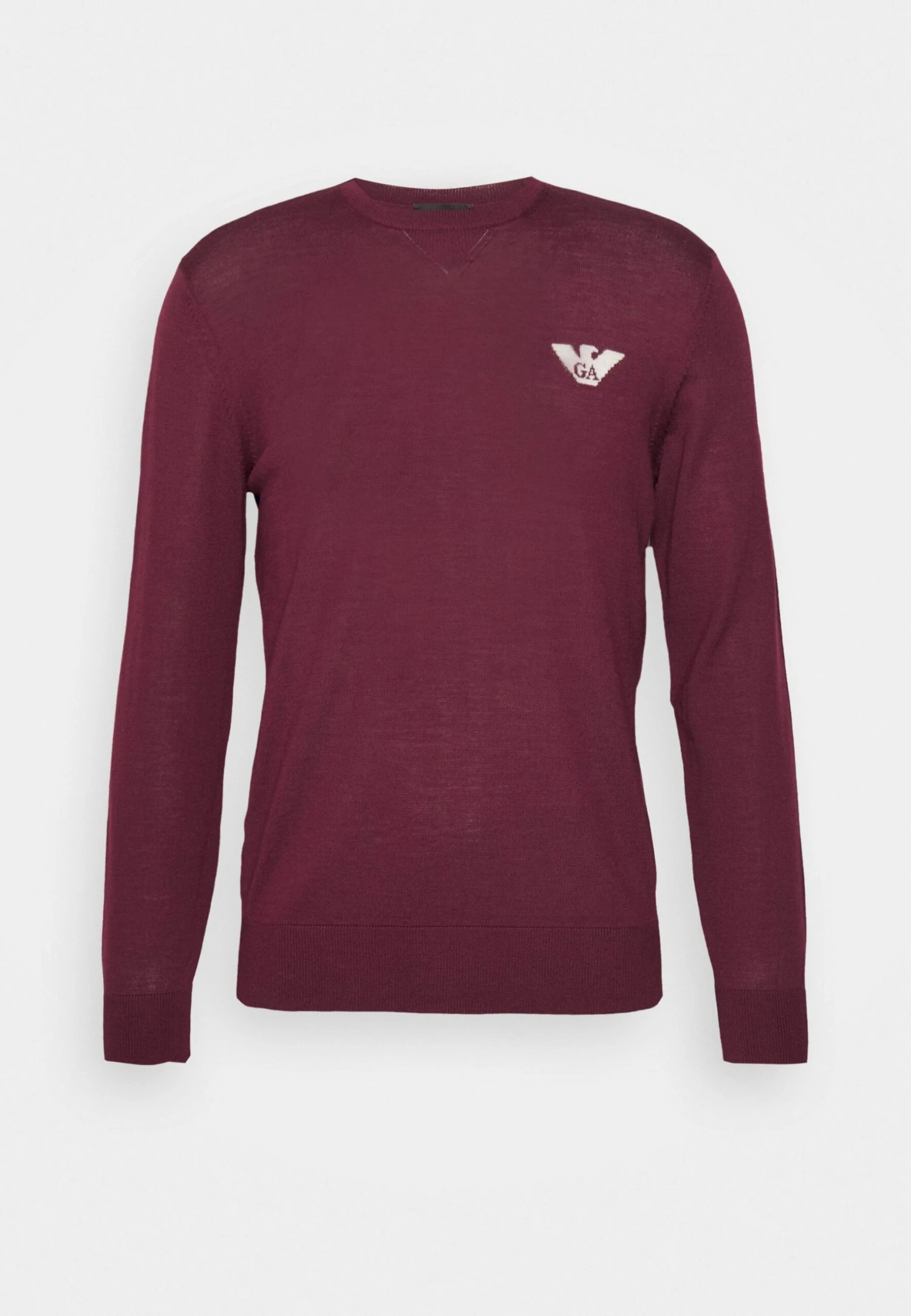 Emporio ArmaniStickad Tröja - Tawny Port - Bild 4