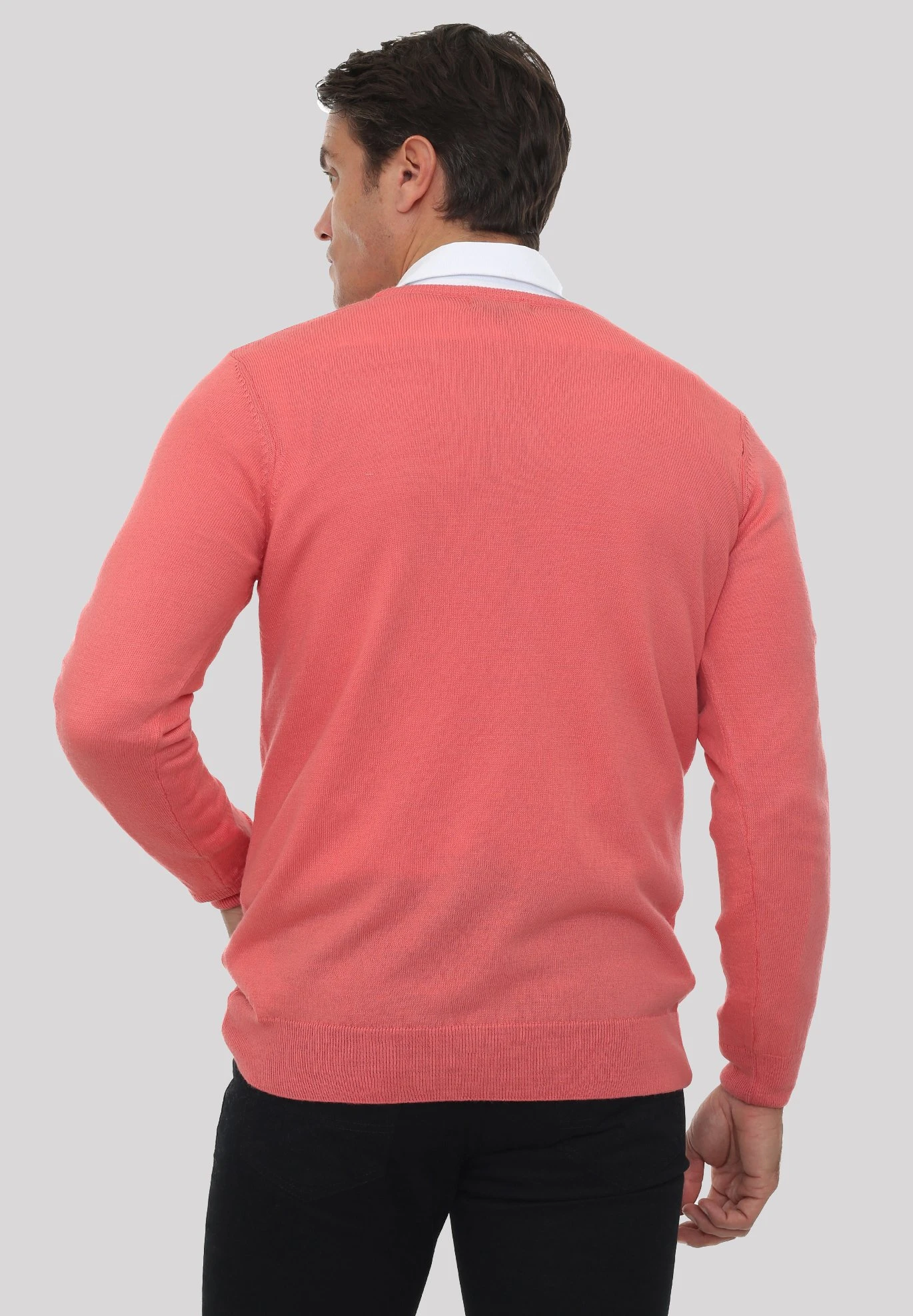 Sir Raymond TailorStickad Tröja - Rose - Bild 2