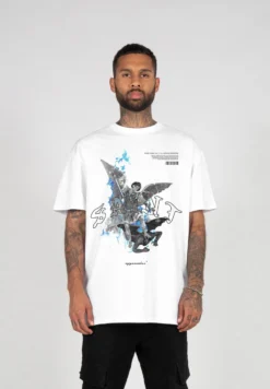 MJ GonzalesT-shirt Med Print - White