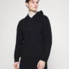 Selected HommeSLHNIO HOODIE - Stickad Tröja - Sky Captain
