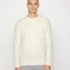 TOM TAILORCOSY SWEATER - Stickad Tröja - White
