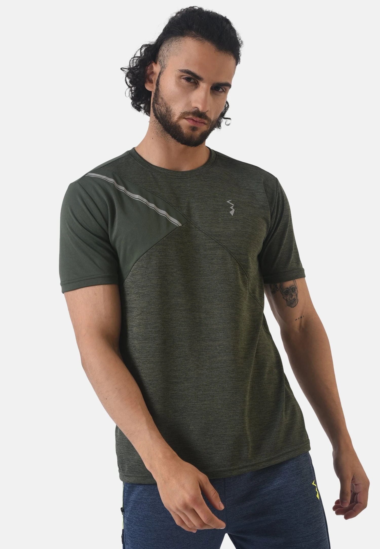 Campus SutraT-shirt Med Print - Green