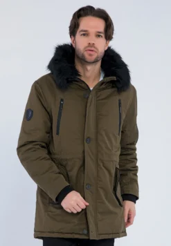 Giorgio Di MareHOODIE - Vinterkappa /-rock - Khaki