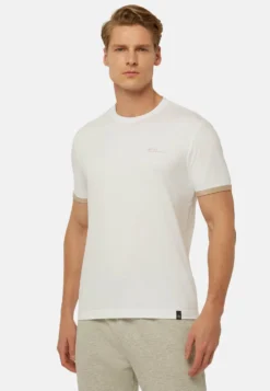 Boggi MilanoHIGH-PERFORMANCE - T-shirt - Bas - White